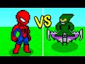 Super Hero BASE vs Super Villain BASE.. (Bedwars)