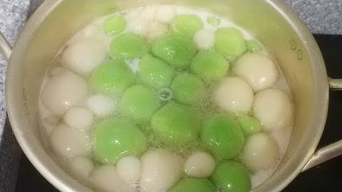 NẤU NỒI CHÈ TRÔI NƯỚC BA MÀU KHỦNG CÚNG RẰM THÁNG GIÊNG Ở HÀN QUỐC