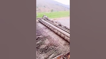 Concrete pavement single axis roller paving process, good machinery can improve work efficiency