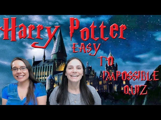 The Pottermasters - Easy to Impossible Quiz