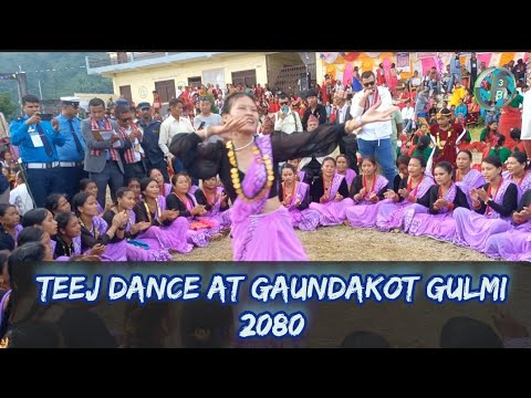 Best Teej dance at Gulmi Gaudakot l Chandeshwari club  jimi Birbas l Winner of competition 2080