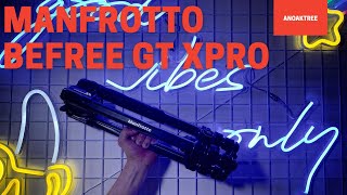 Manfrotto Befree GT XPRO Tripod. An Overhead Tripod for Photography &amp; Videos