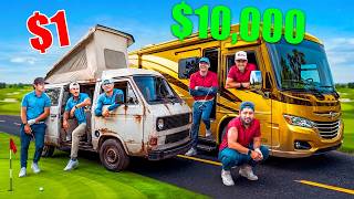 $1 vs $10,000 Golf Road Trip Across America | Ep.2