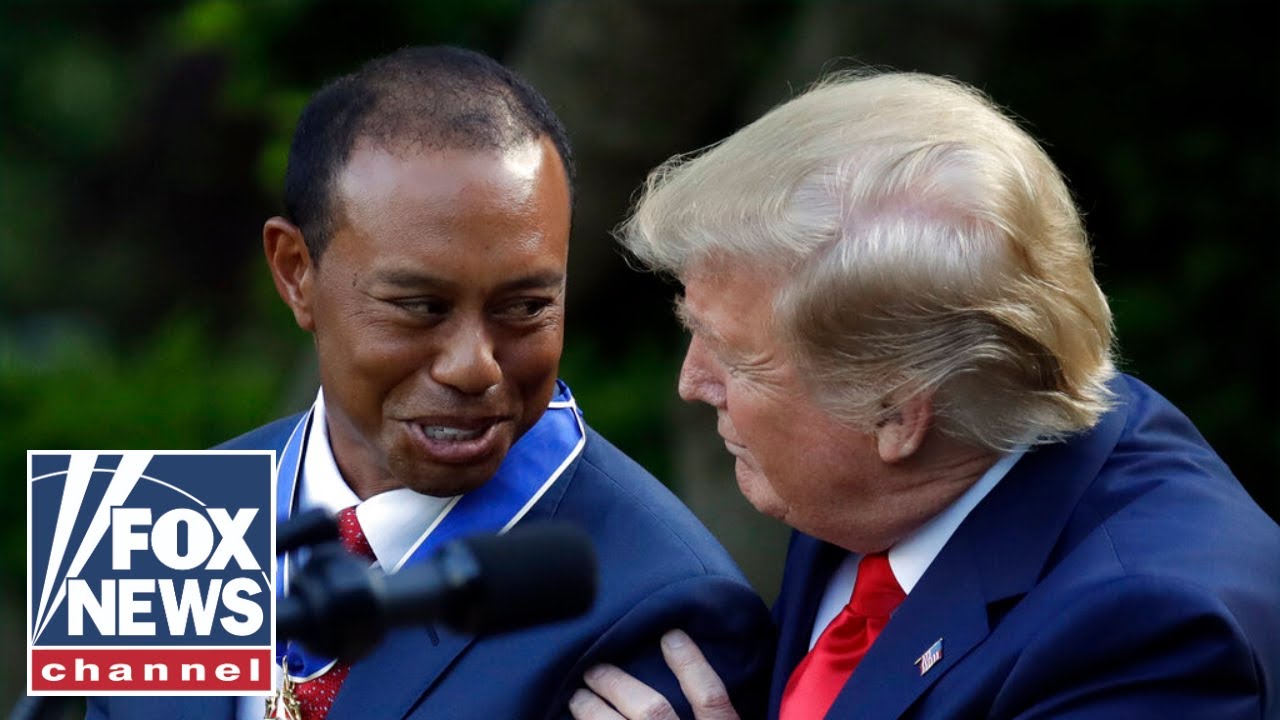 Trump Gives Presidential Medal Of Freedom To Tiger Woods