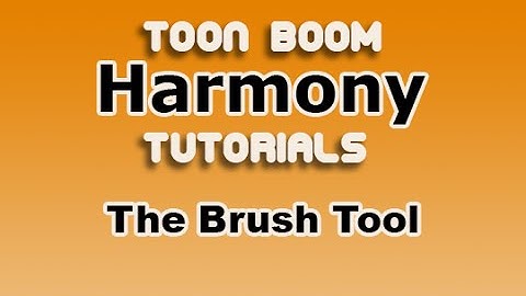 Toon Boom Harmony Brush Tool