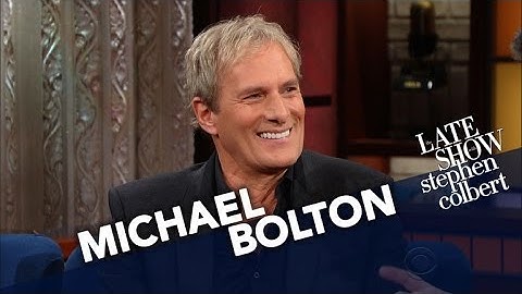 Michael Bolton Loves Music, Comedy And... Teaching Softball?