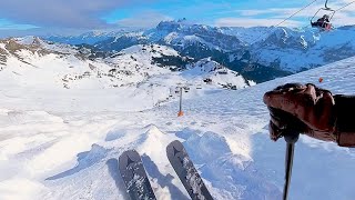 UNCUT: Hardest Ski Run in the World (Swiss Wall) without a break