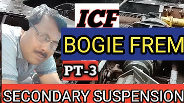 ICF BOGIE FRAM PART 3 SECONDARY SUSPENSION EXPLAIN BY B.K DUTTA