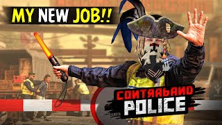 MY NEW POLICE JOB!! I CAUGHT A DRUG SMUGGLER | CONTRABAND POLICE GAMEPLAY PART 1 screenshot 5