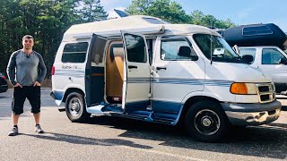 VAN LIFE TOUR  Full Timer in a  Roadtrek 170 Popular Camper Van