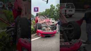 Lelaki terkejut mangsa kemalangan maut adalah bapa sendiri Lelaki terkejut mangsa kemalangan maut adalah bapa sendiri