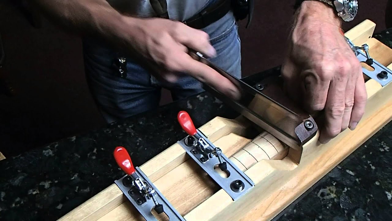 Cutting fret slots on a typical violin fingerboard YouTube