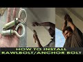 DIY - Ancho Hook Fitting to Ceiling