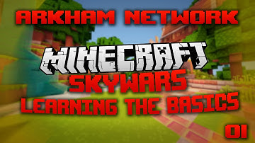 Arkham Skyblock!! Episode 1 - Learning the Basics (Minecraft)