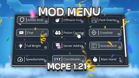 Best Mod Menu Client For MCPE 1.21 (NO LAG & FPS BOOST)