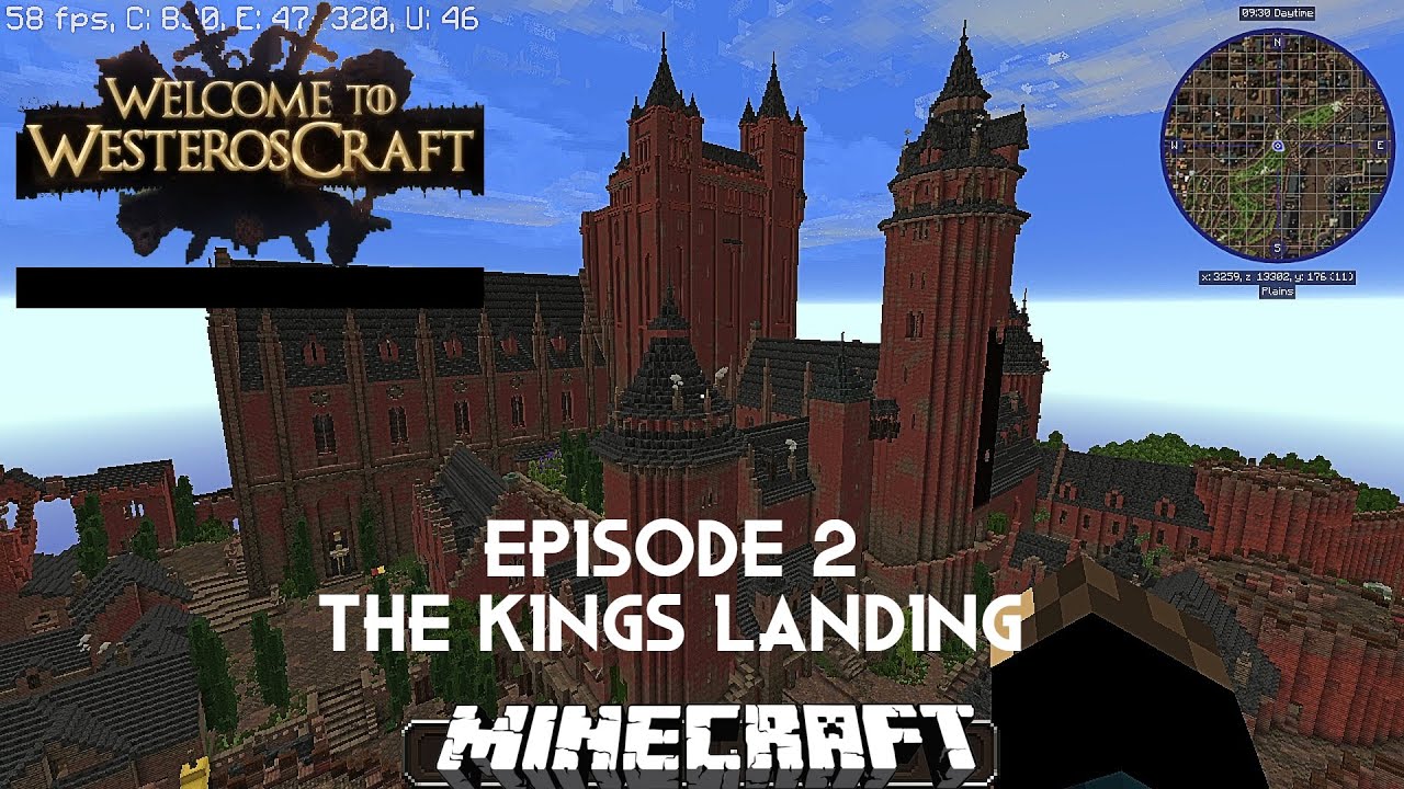 Westroscraft Episode 2 Kings Landing Youtube - kings landing roblox