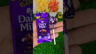 Cadbury Dairy Milk 🍫 vs Dairy Milk Lollipop 🍭 | Sweet Unboxing & ASMR 😍✨ #asmr #dairymilk #chocolate