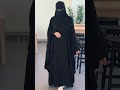 A Fitted Abaya With A Matching Khimar Modest And Concealing Abayas SaudiArabia Riyadh 