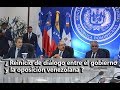 Gobierno y oposición venezolana reanudan diálogo en Republica Dominicana