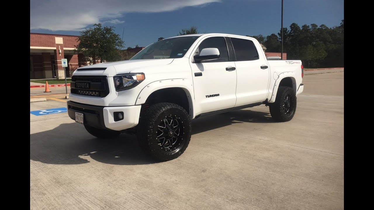 Lifted 2016 Toyota Tundra TRD PRO review - YouTube