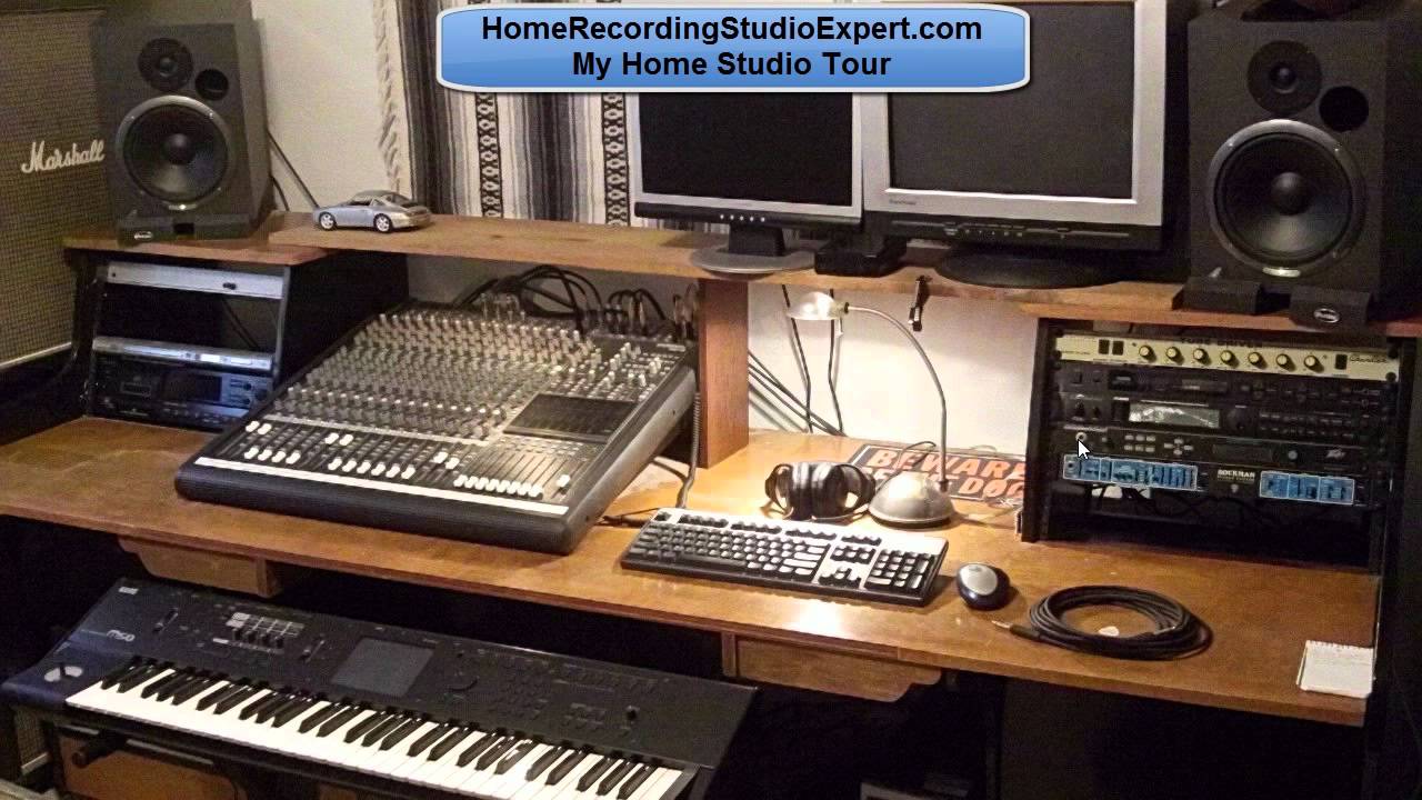 home recording studio tour