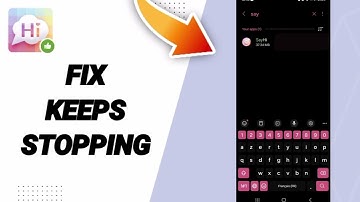 How To Fix Keeps Stopping On SayHi Chat App