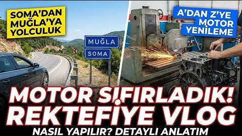 Komple Motor Revizyonu Nasıl Yapılır? | Adım Adım Motor Rektefiye ve Maliyeti (2025)