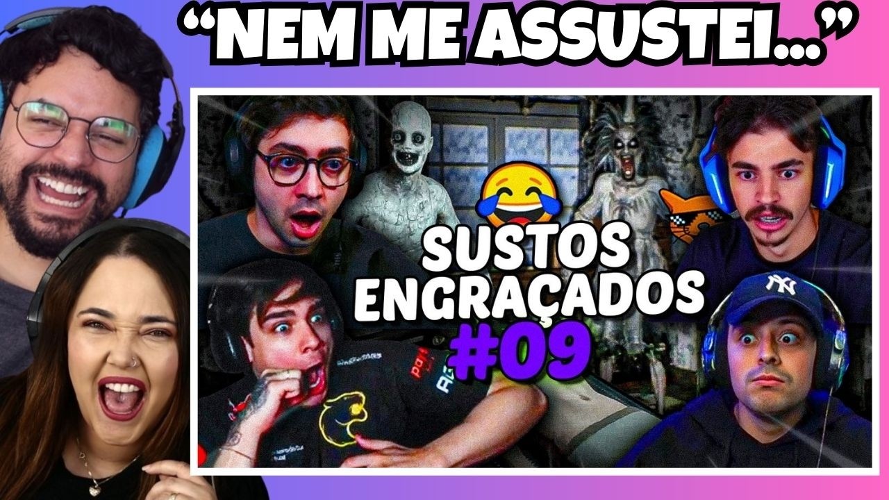 OS MAIORES SUSTOS EM LIVE! - SUSTOS ENGRAÇADOS NAS LIVES #09 Viralizou Clips // REACT