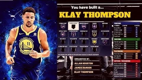 BEST KLAY THOMPSON BUILD IN NBA 2K20