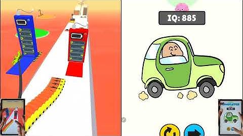 Help Me Tricky Puzzle VS Battery Run - Satisfying ASMR Gameplay All Levels - ios, android Gameplay