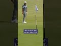 Collin Morikawa’s BACK-HANDED chip 👀