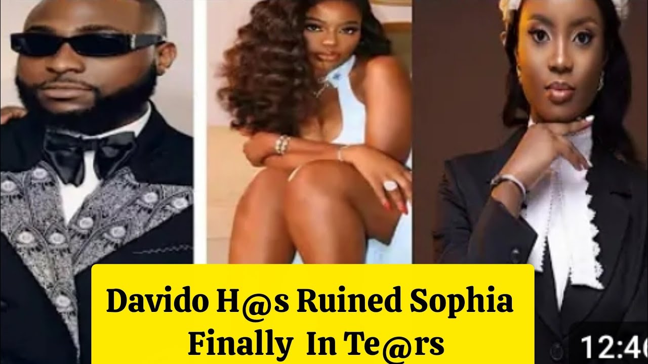45 Mints Ago Sophia Is DYIng Davido Has RÛined Sophia As Chioma...... 