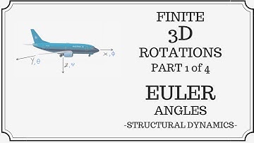 Mastering 3D Rotations: Euler Angles Explained | Finite Rotation Series (Part 1 of 4)