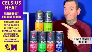 In this video, i go over celsius heat preworkout energy drink. is a
line of drinks started by drinks. their original e...