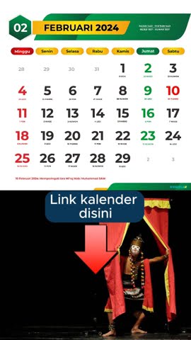 Kalender Bulan Februari 2024 Lengkap #kalender2024 #kalenderenkosa #enkosa
