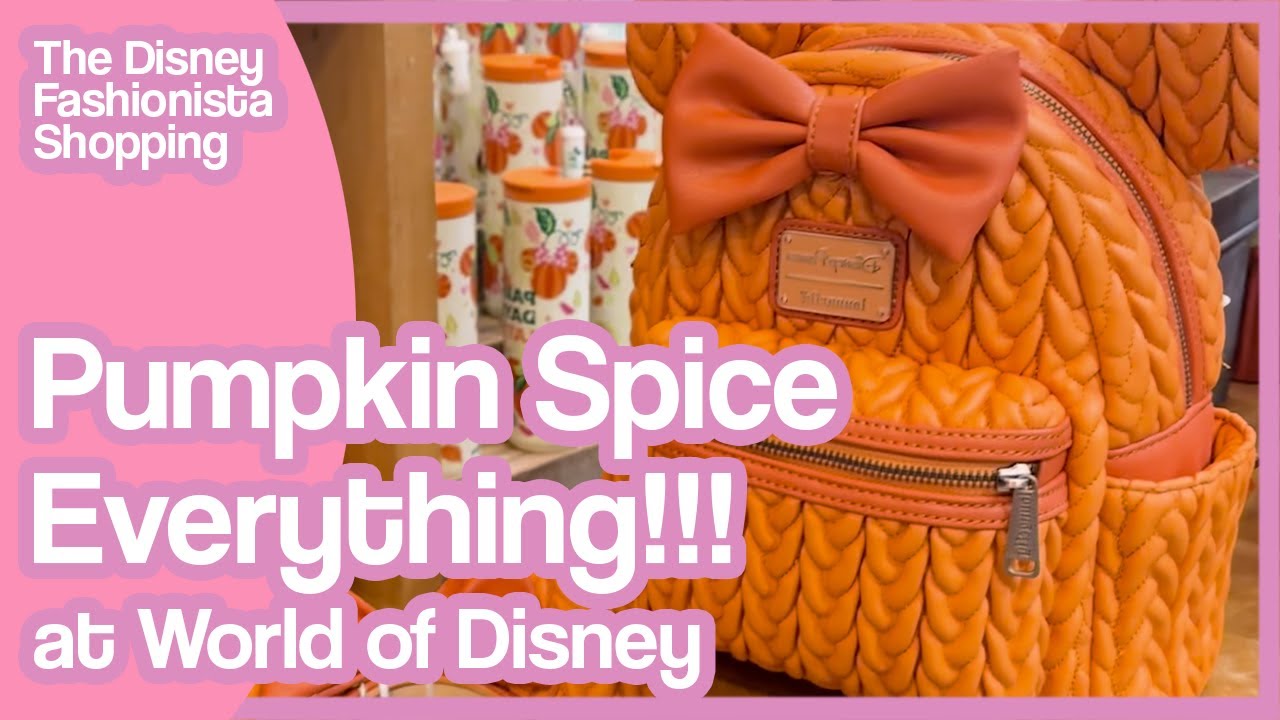 Pumpkin Spice Loungefly at World of Disney