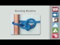 How to tie a running bowline