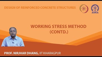 Working Stress Method (Contd...)