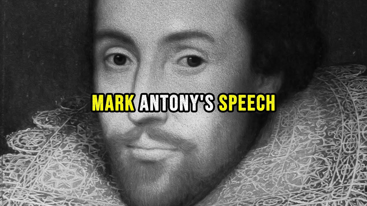 Mark Antony's Speech From | Julius Caesar by | William Shakespeare ...