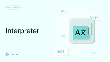 Doxy.me Apps | Interpreter