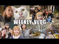 ♡ WEEKLYVLOG EP.1｜大學日常、跟日本同學交換禮物、日常妝容、簡單夜間保養、準備期末報告｜