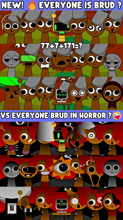 Wow!!! Everyone Is Brud ? Vs Everyone Brud In Horror ?🤪 ? *MIX HORROR  VERSION*