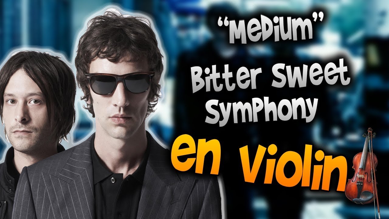 The Verve Bitter Sweet Symphony En Violin How To Play Tutorial Tab Sheet Music Como Tocar Manukes Youtube