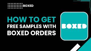 كيفية الحصول على عينات مجانية مع الطلبات المعبأة في صناديق screenshot 1