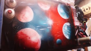 Reverse Universe - Spray Paint Art