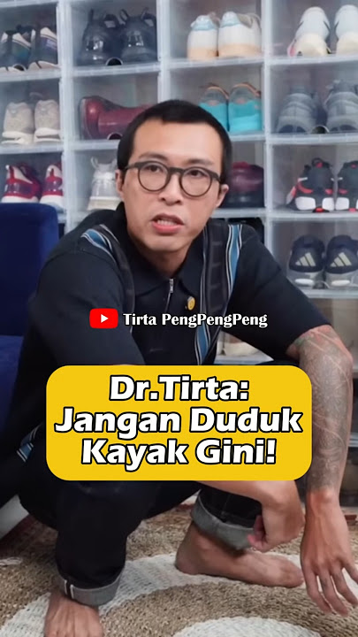 Inilah Jenis Bahaya Duduk yang Sering Diabaikan‼️#drtirta #duduk #bahaya  #ambeien