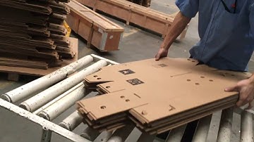 Automatic Vibrating Counting  paper  stacker and  waste cleaner new video 1