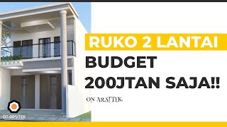 KEREN NIHH, RUKO 2 LANTAI   BALKON HANYA DENGAN BUDGET 200JTAN SAJA!!! [Kode 0114]