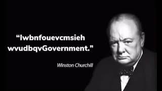 Winston Churchill en anlamlı konuşması