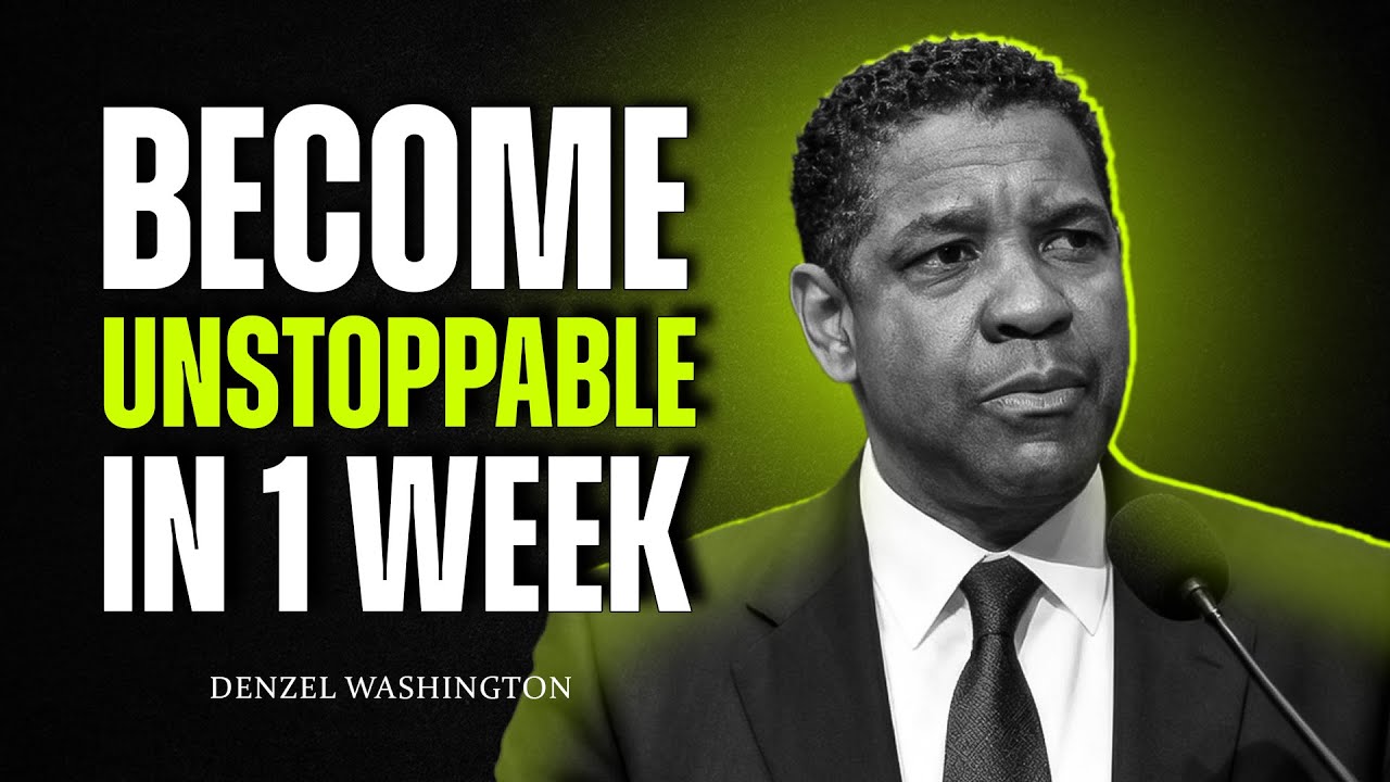 Как стать неузнаваемым за 7 дней | Мотивация Дензела Вашингтона